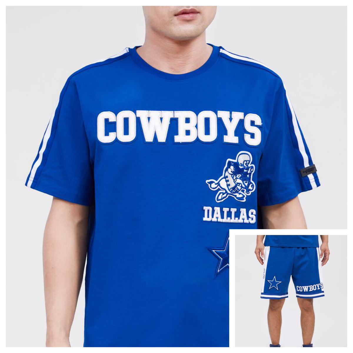 Pro Standard - Dallas Cowboys Retro Classic Striped Set - Dodger Blue –  Todays Man Store
