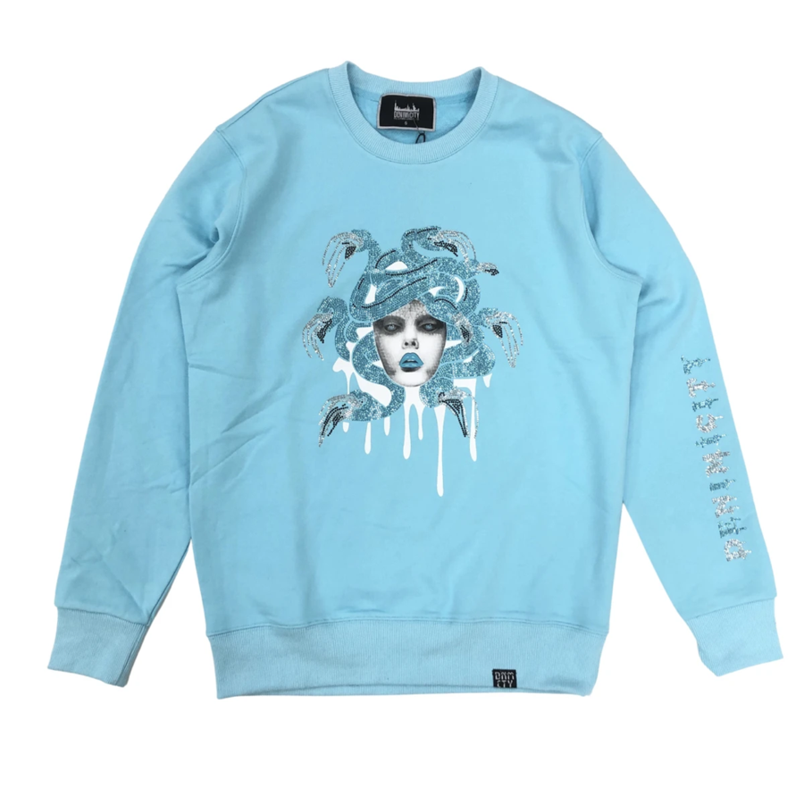 Denimicity-Medusa Sweater-Baby Blue