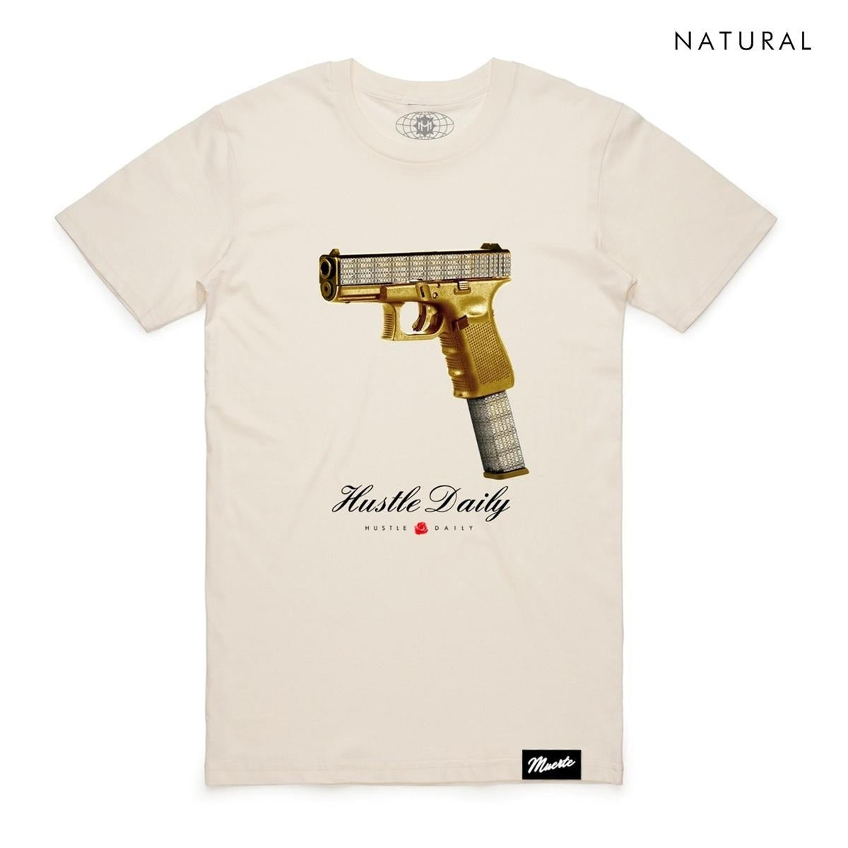 Hasta Muerte-Gold Glock-Natural
