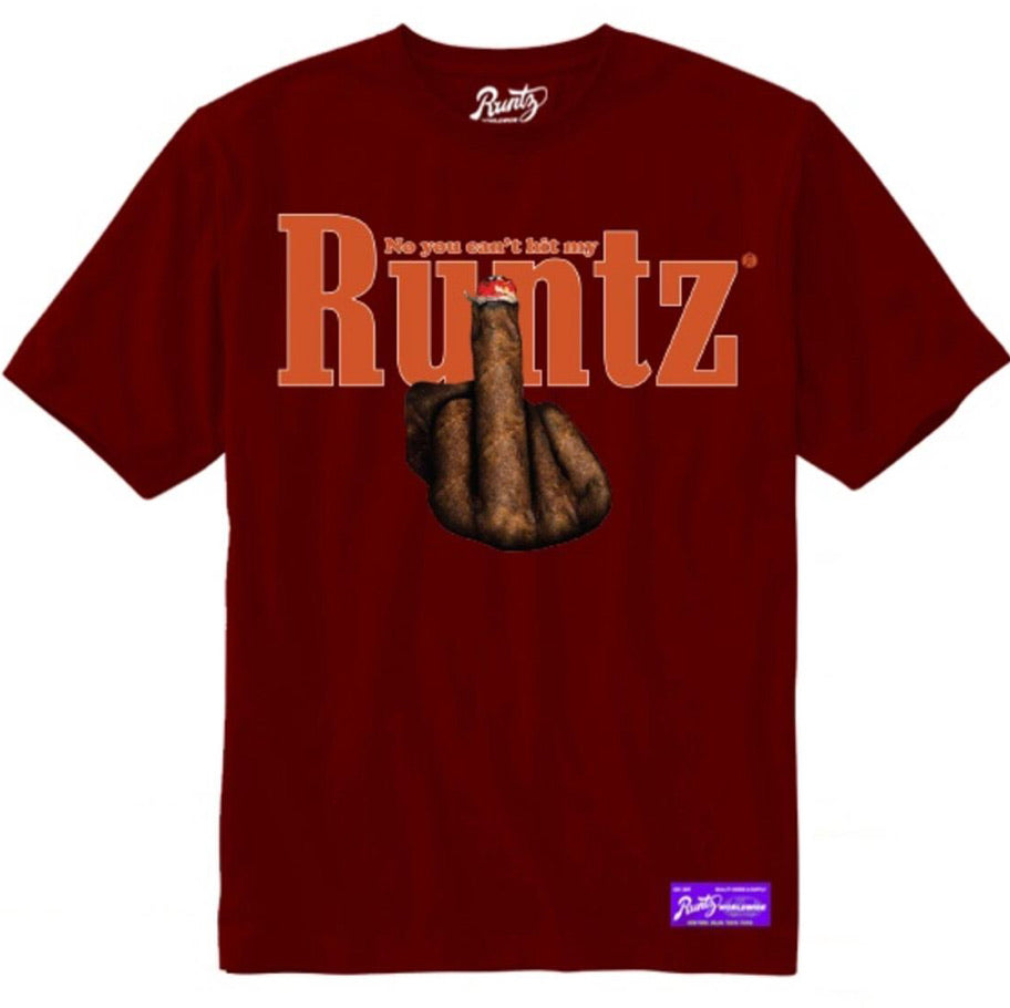 Runtz-No You Cant Tee-Burgundy