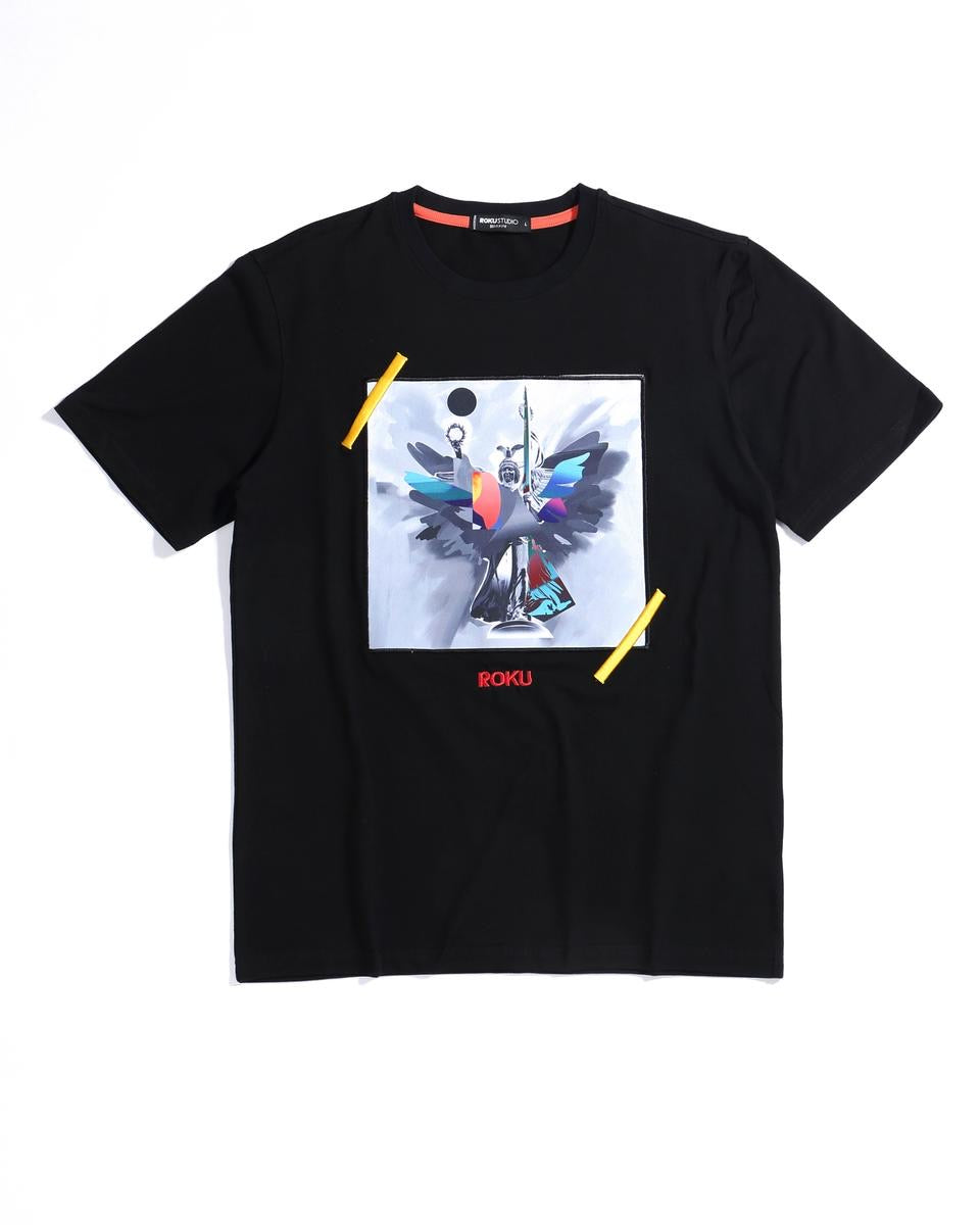 Roku Studio-Victory Angel Shirt-Black-RK1480042B