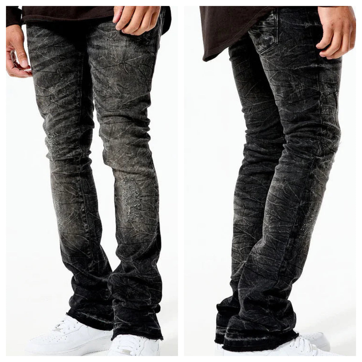 Jordan Craig - Martin Stacked Woodstock Denim - Vintage Black (JTF201)