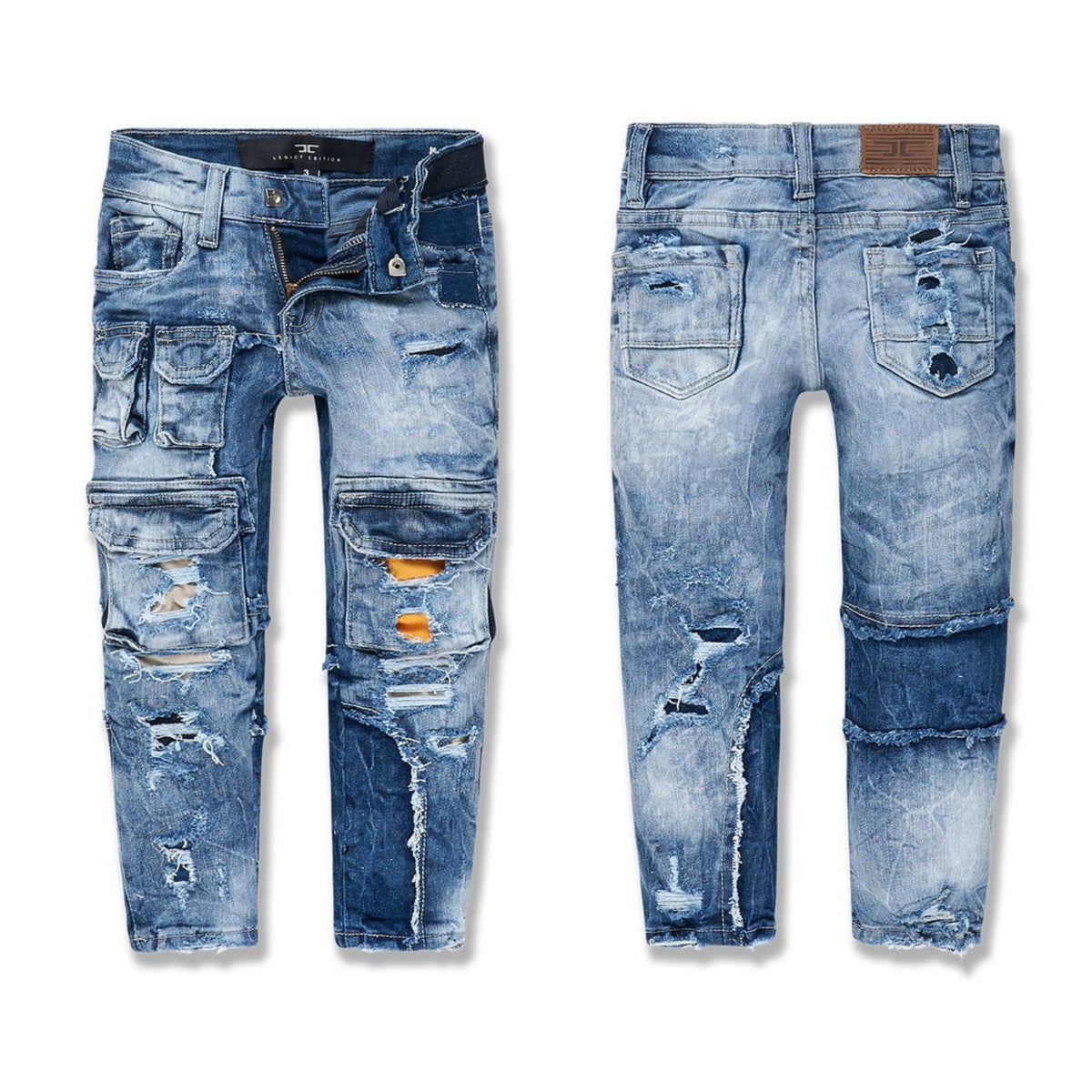 Jordan Craig - Kids Ambition Denim Jeans - Aged Wash (JM3497K)