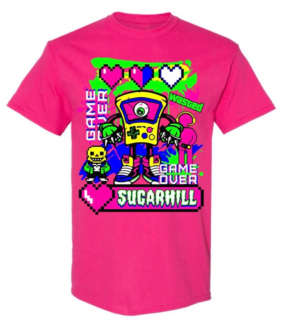 Sugarhill-Game Tee-Pink