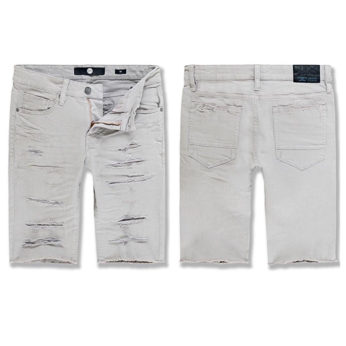 Jordan Craig - Wildwood Twill Shorts - Light Grey - J3166S