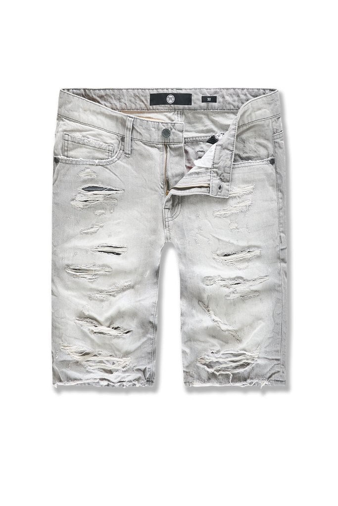 Jordan Craig-Belmar Denim Shorts 2.0-Cement Wash-J3164