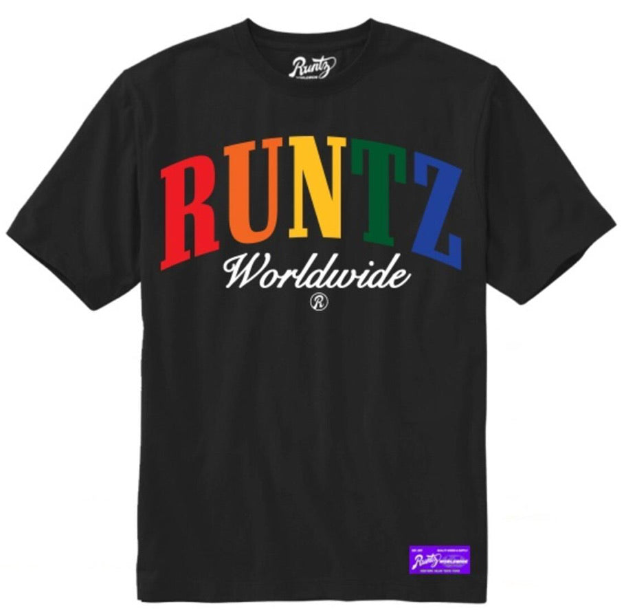 Runtz-Multi WorldWide Tee-Black