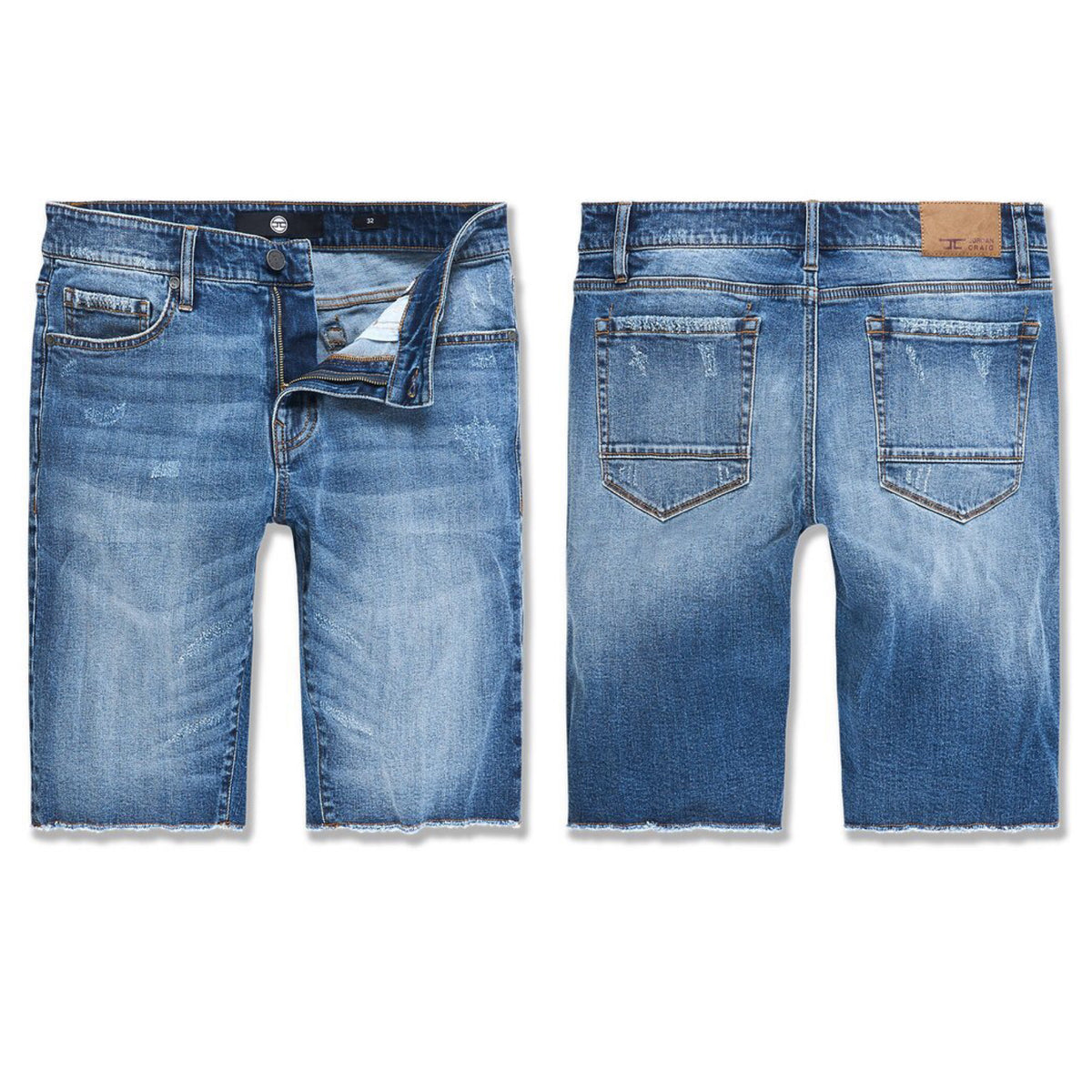 Jordan Craig - Edison Denim Shorts - Medium Blue - J3171S