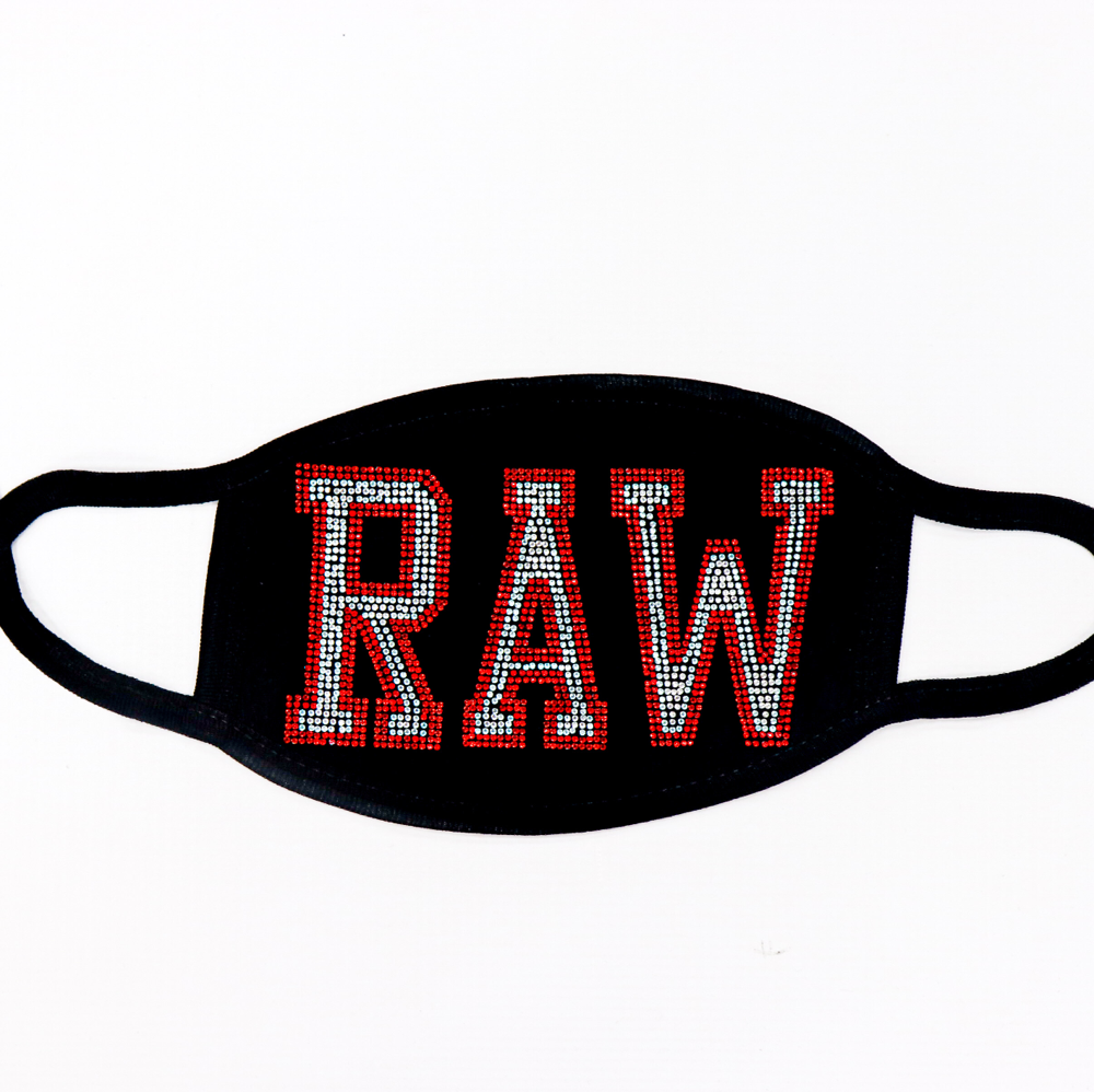 Raw-Red/Silver Raw-Black