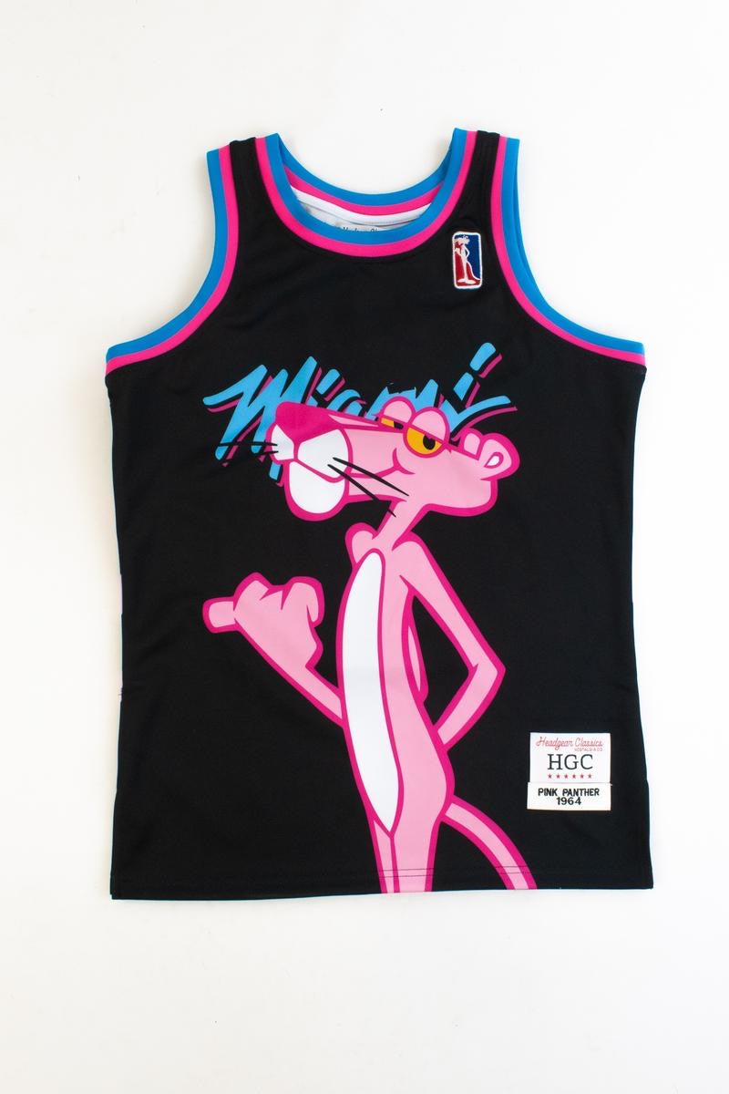 Head Gear-Pink Panther Jersey-Black