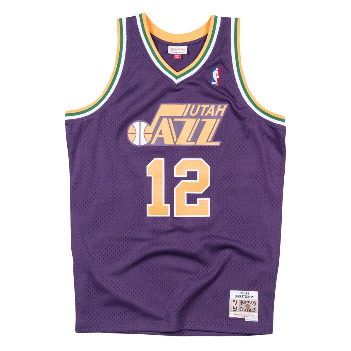 Kids Utah Jazz John Stockton 1991-92 Jersey