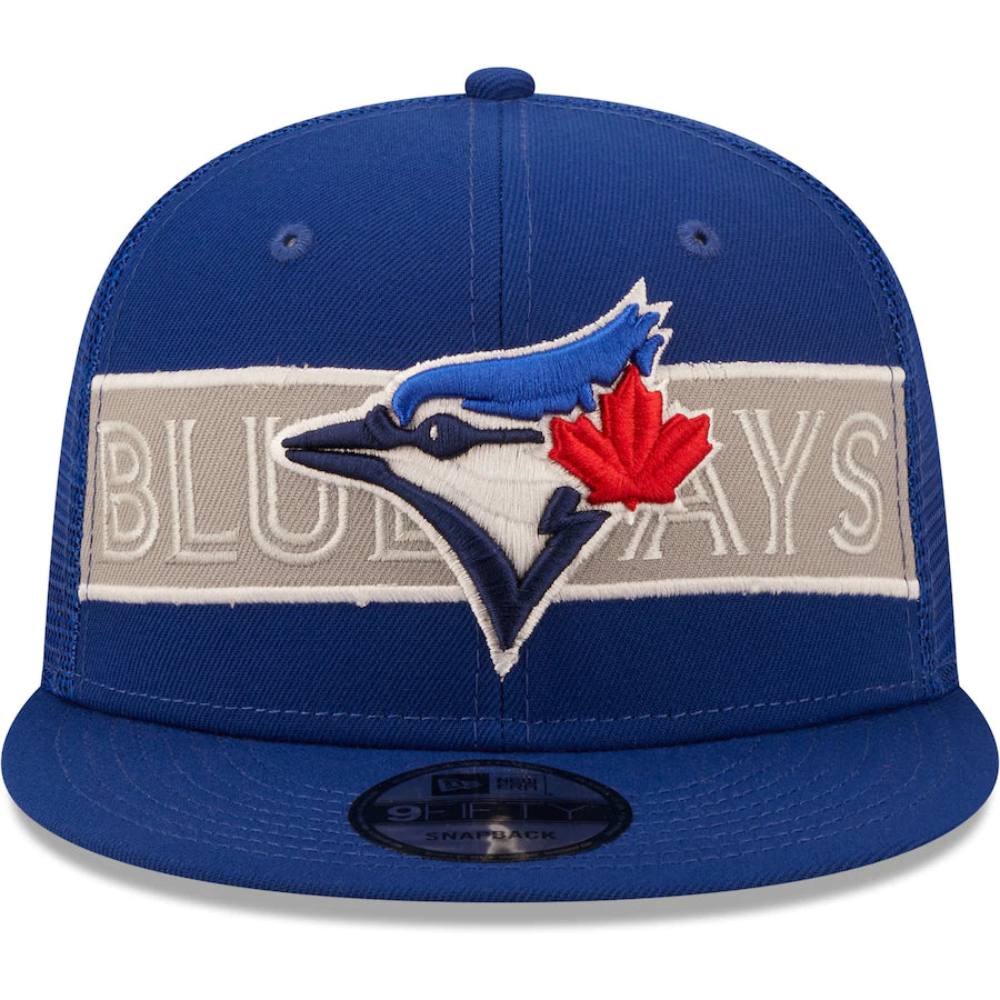 Toronto Blue Jays New Era Tonal Band Trucker 9FIFTY Snapback Hat - Royal