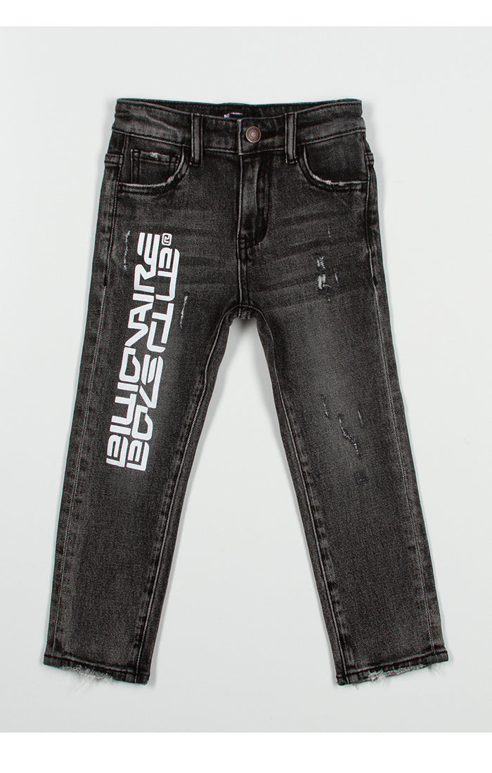 Kid's Billionaire Boys (823-6101) - "Warp Speed" Jeans - Neptune Black