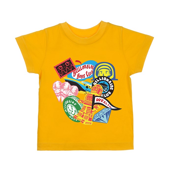 Kid's BB Multiverse SS Tee - Goldenrod